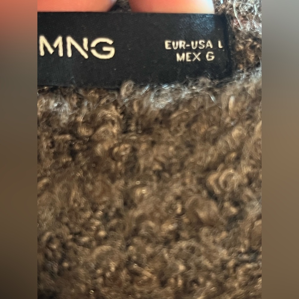 Mango Charcoal Turtleneck Sweater View 2